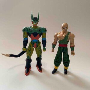 Jakks Dragon Ball Z 10th Anniversary Collection CELL Vs TIEN
